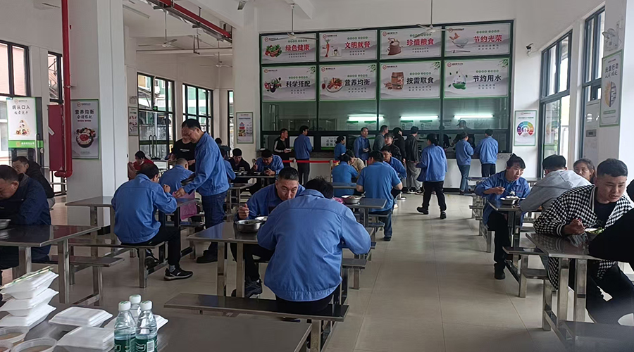 后勤護航生產：金環電器用膳食保障賦能品質制造